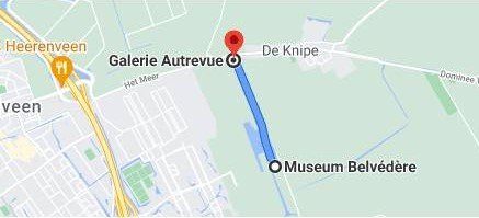 route Belvédère naar Autrevue